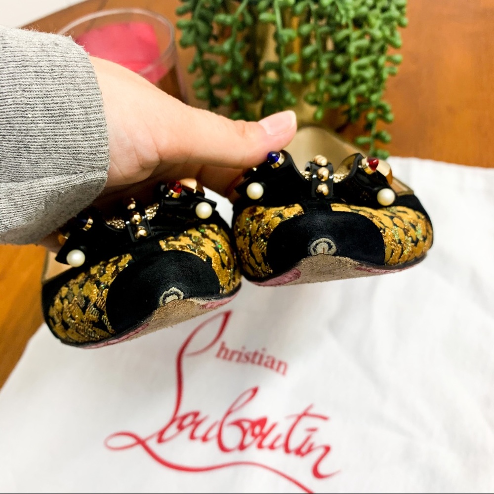 **SOLD** Christian Louboutin Tudor Young Flats - Picture 10 of 12